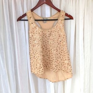 $3 with any bundle American Rag Sequin Tank Top Sz XS